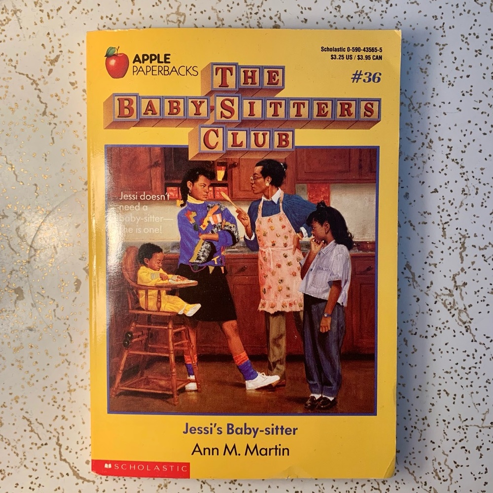The Baby-Sitters Club - Jessi’s Baby-sitter - #36 - 90s Vintage Scholastic
